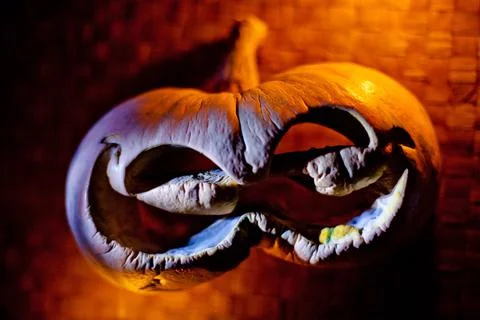 Pumpkin head 스톡 사진