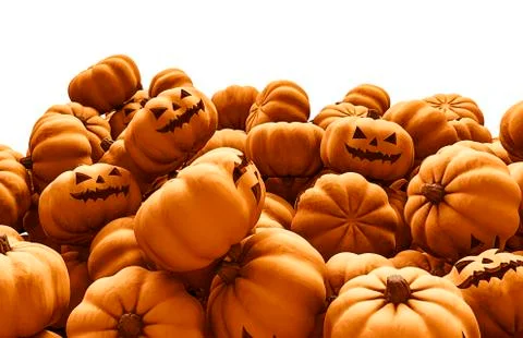 Pumpkin heap 스톡 일러스트