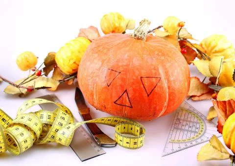 Pumpkin for helloween Stock Photos