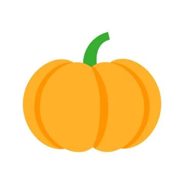 Pumpkin icon isolated on white background. Vector illustration. Stock-Illustration