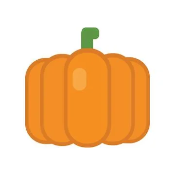 Pumpkin icon, vector illustration Stock Illustration