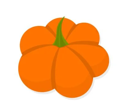 Pumpkin icon. Vector illustration Stock Illustration