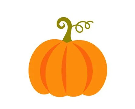 Pumpkin icon. Vector illustration. Stock Illustration