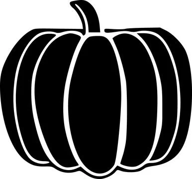 Pumpkin icon vector symbol design illustration 스톡 일러스트
