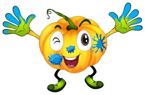 A pumpkin Stock Illustration