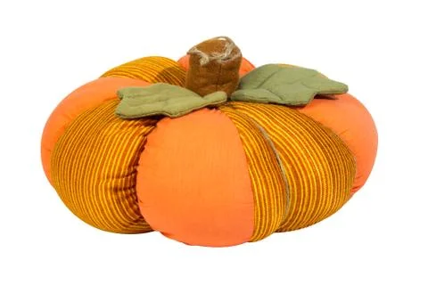 The pumpkin isolated on whit background Stock Photos