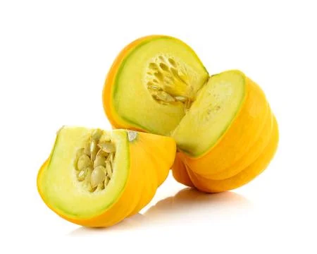 Pumpkin isolated on the white background Stock Photos