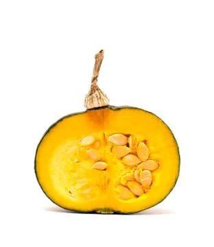 Pumpkin isolated on white background Stock Photos