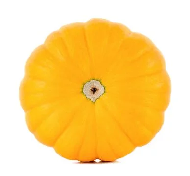 Pumpkin isolated on the white background Stock Photos