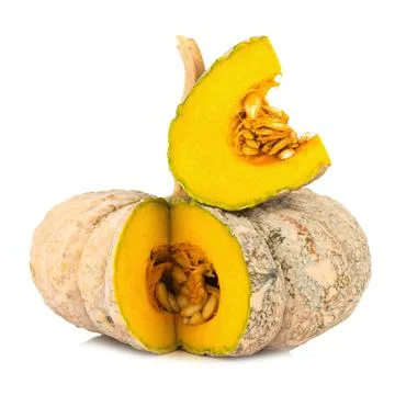 Pumpkin isolated on white background Stock Photos