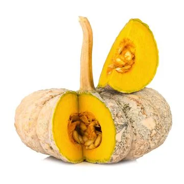 Pumpkin isolated on white background Stock Photos
