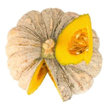 Pumpkin isolated on white background Stock Photos