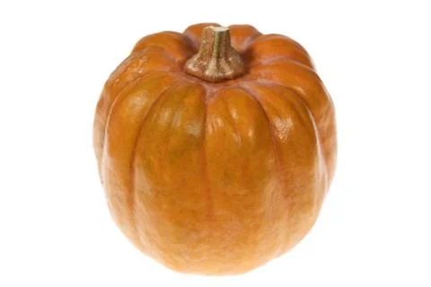 Pumpkin isolated on white background Stock Photos