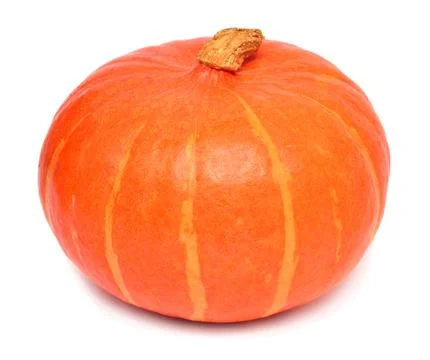 Pumpkin isolated on white background Stock Photos