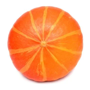 Pumpkin isolated on white background Stock Photos