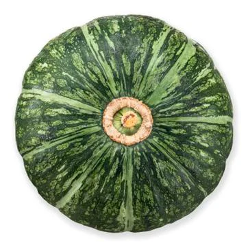 Pumpkin isolated on white clipping path Stock Photos
