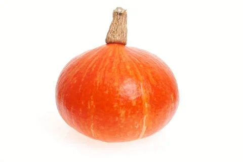 Pumpkin isolated on white Stock Photos