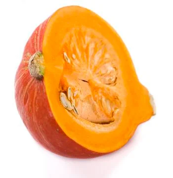 Pumpkin (isolated on white) Stock Photos