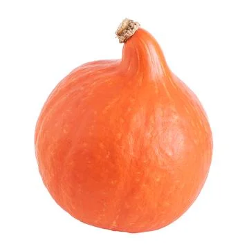 Pumpkin isolated on white Stock Photos