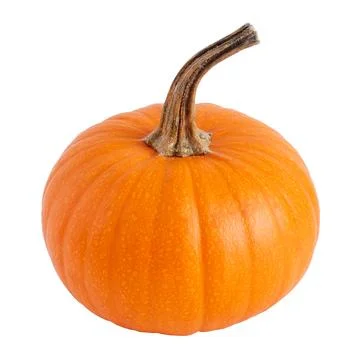 Pumpkin isolated on white Stock Photos