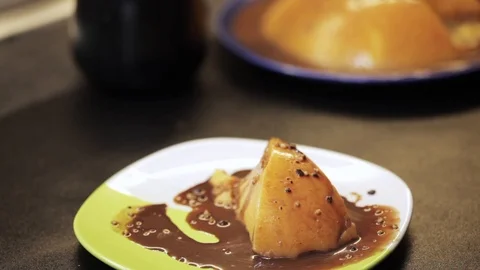 Pumpkin jelly Stock Footage 97411461