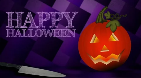 The Pumpkin &amp; the Knife Part 3 Vídeo Stock 11497830