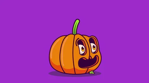 Pumpkin Looping 動画素材 281493631