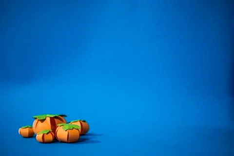 Pumpkin paper 库存照片
