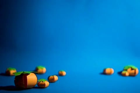 Pumpkin paper Stock Photos