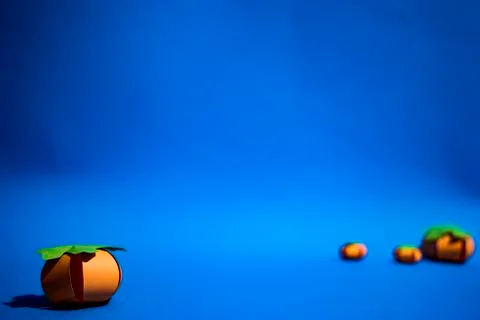 Pumpkin paper Stock Photos