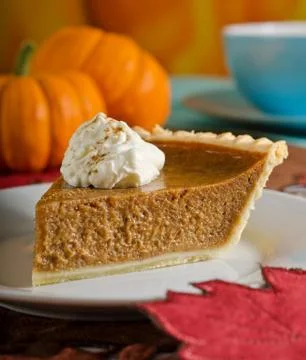 Pumpkin pie Stock Photos