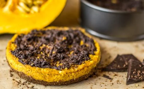 Pumpkin pie Foto stock