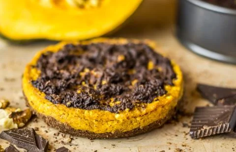 Pumpkin pie Stock Photos