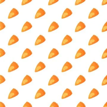 Pumpkin pie slices creating a sweet autumn dessert food background Stock Illustration