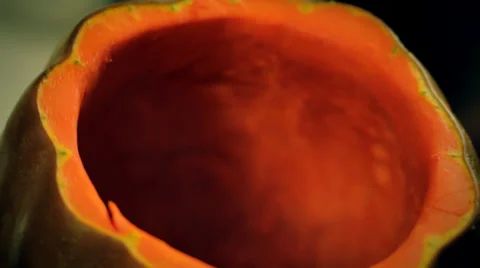 The pumpkin pot Stock Footage 35162552