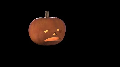 Pumpkin Puking Stock-Footage 124659495