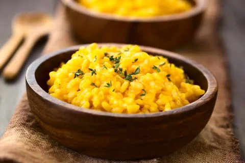 Pumpkin Risotto Stock Photos