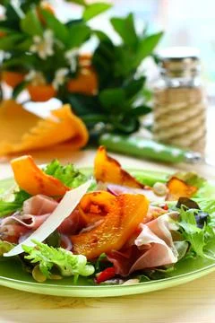 Pumpkin salad Stock Photos