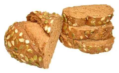 Pumpkin Seed Bread Stock Photos
