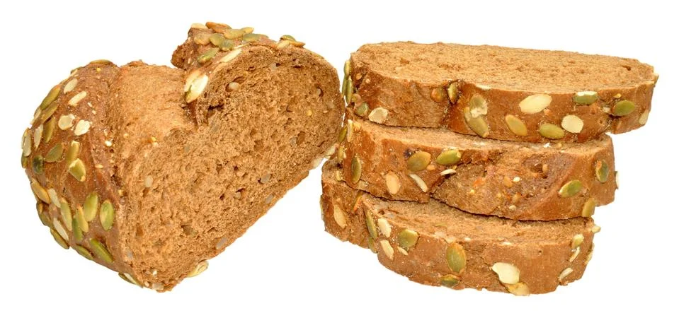 Pumpkin Seed Bread Stock Photos