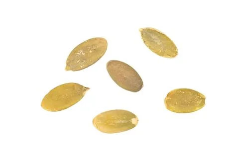 Pumpkin seed kernels Stock Photos