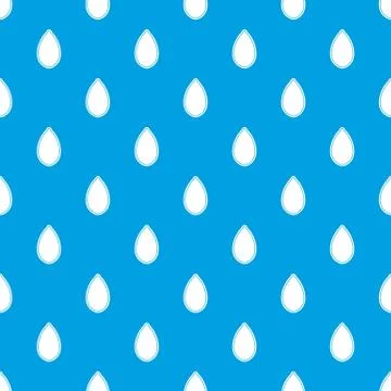 Pumpkin seed pattern seamless blue 库存插图