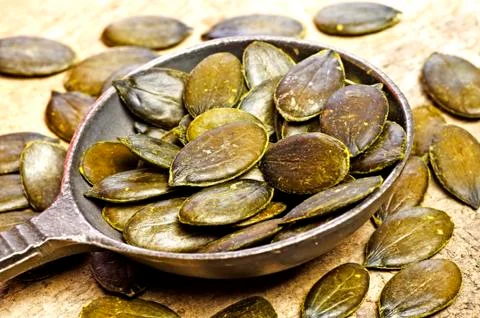 Pumpkin seed Stock Photos