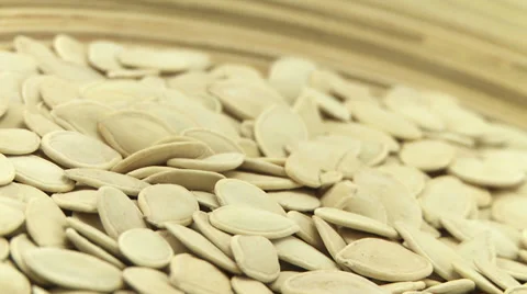 Pumpkin seeds 2 Stock Footage 31110974