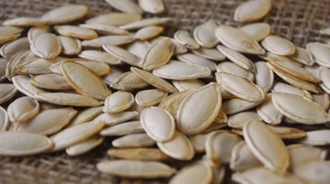 Pumpkin Seeds Stock Footage 65214545