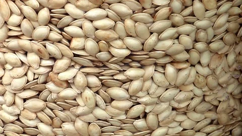 Pumpkin Seeds Stock Footage 86844407