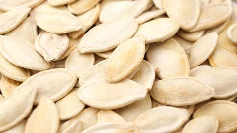 Pumpkin seeds Stock Footage 252985779