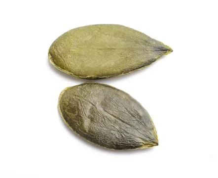 Pumpkin Seeds isolated Stock Photos