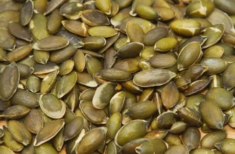 Pumpkin seeds Stock Photos