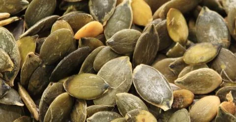 Pumpkin seeds Stock Photos